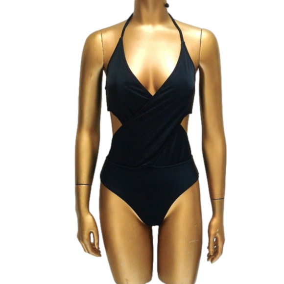 One Piece CROSS Swimsuit Size Small - Picture 5 of 9